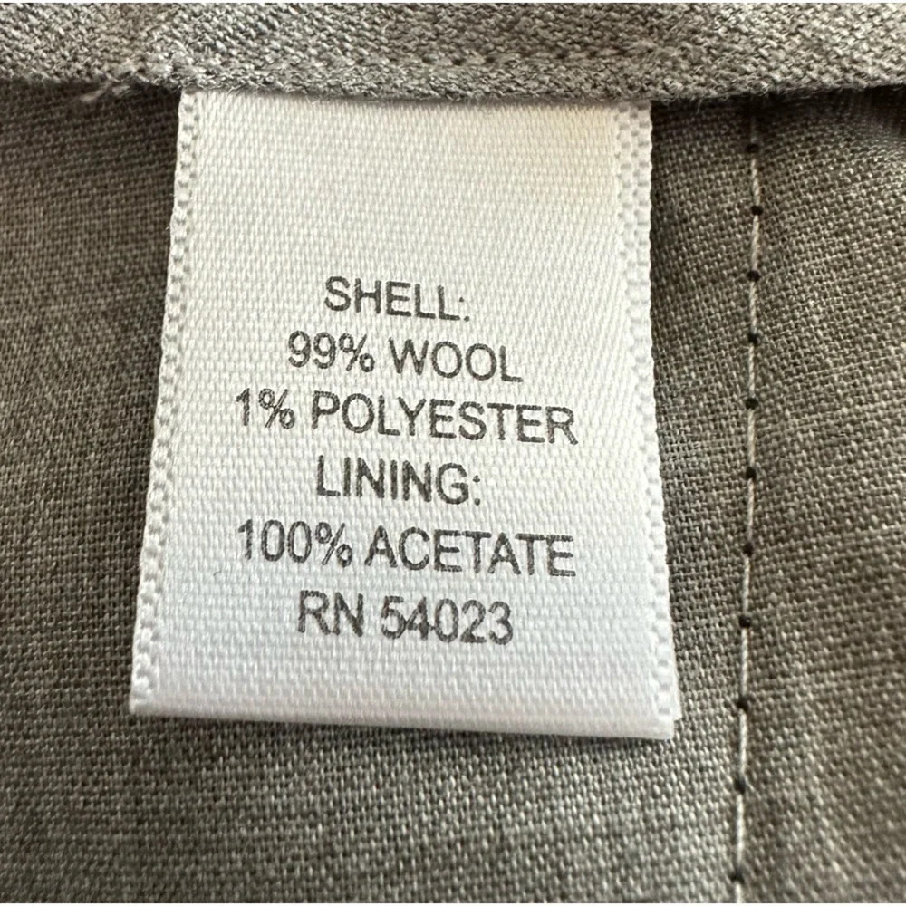 NWT Banana Republic Mens 32/32 Navy Blue Classic Fit Wool Dress Pants Career New - Picture 7 of 8